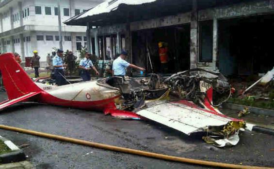Penyebab Kecelakaan Pesawat Bravo Cessna 202 B di Bandung Airshow Belum Diketahui